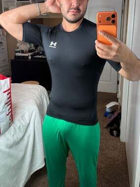 Under Armour Black Short Sleeve Compression Shirt